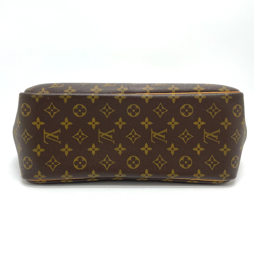 LOUIS VUITTON Boston Duffel bag M47270 Monogram canvas Brown Monogram Deauville Women Used Authentic