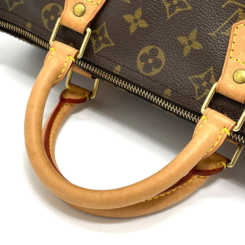 LOUIS VUITTON Boston Duffel bag M41526 Monogram canvas Brown Monogram Speedy 30 Women Used Authentic