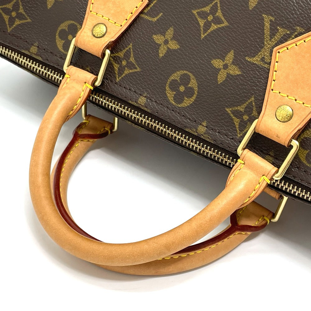 LOUIS VUITTON Boston Duffel bag M41526 Monogram canvas Brown Monogram Speedy 30 Women Used Authentic