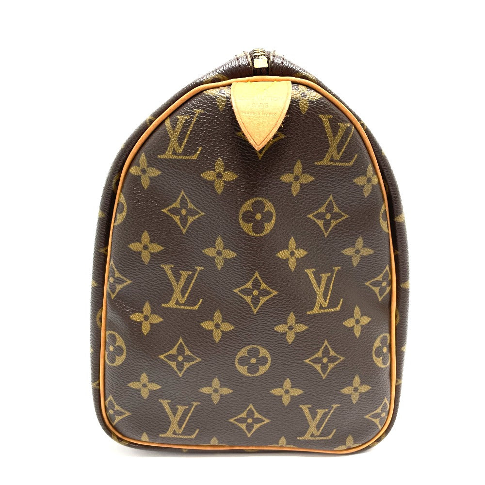 LOUIS VUITTON Boston Duffel bag M41526 Monogram canvas Brown Monogram Speedy 30 Women Used Authentic