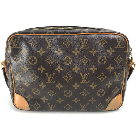 LOUIS VUITTON Shoulder Bag M45244 Monogram canvas Brown Monogram Nil Women Used Authentic
