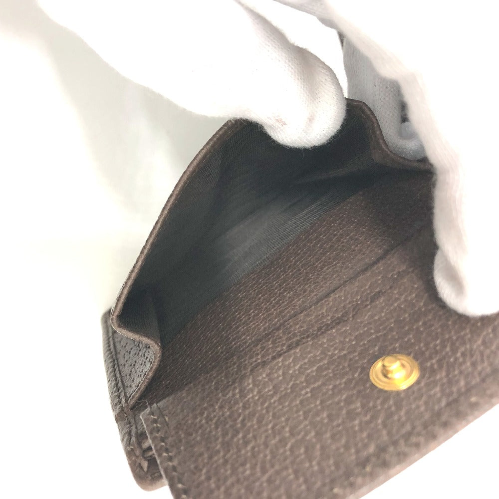 GUCCI Folded wallet 699314 GG canvas beige GG jumbo Women Used Authentic
