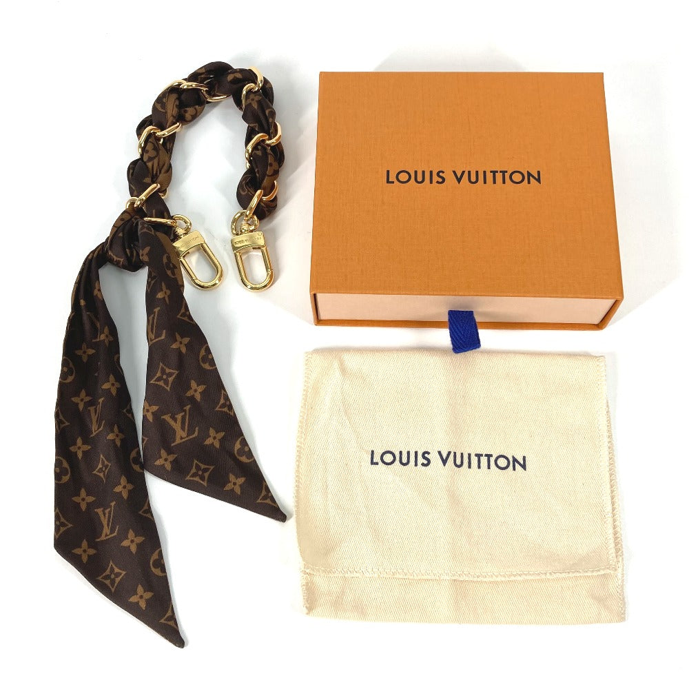 LOUIS VUITTON charm M01354 silk Brown Monogram Bag Charm/Chain Fural