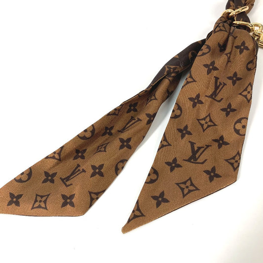 LOUIS VUITTON charm M01354 silk Brown Monogram Bag Charm/Chain Fural