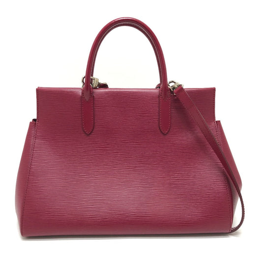 LOUIS VUITTON Handbag M94612 Epi Leather SilverMetal Marley MM Women Used Authentic