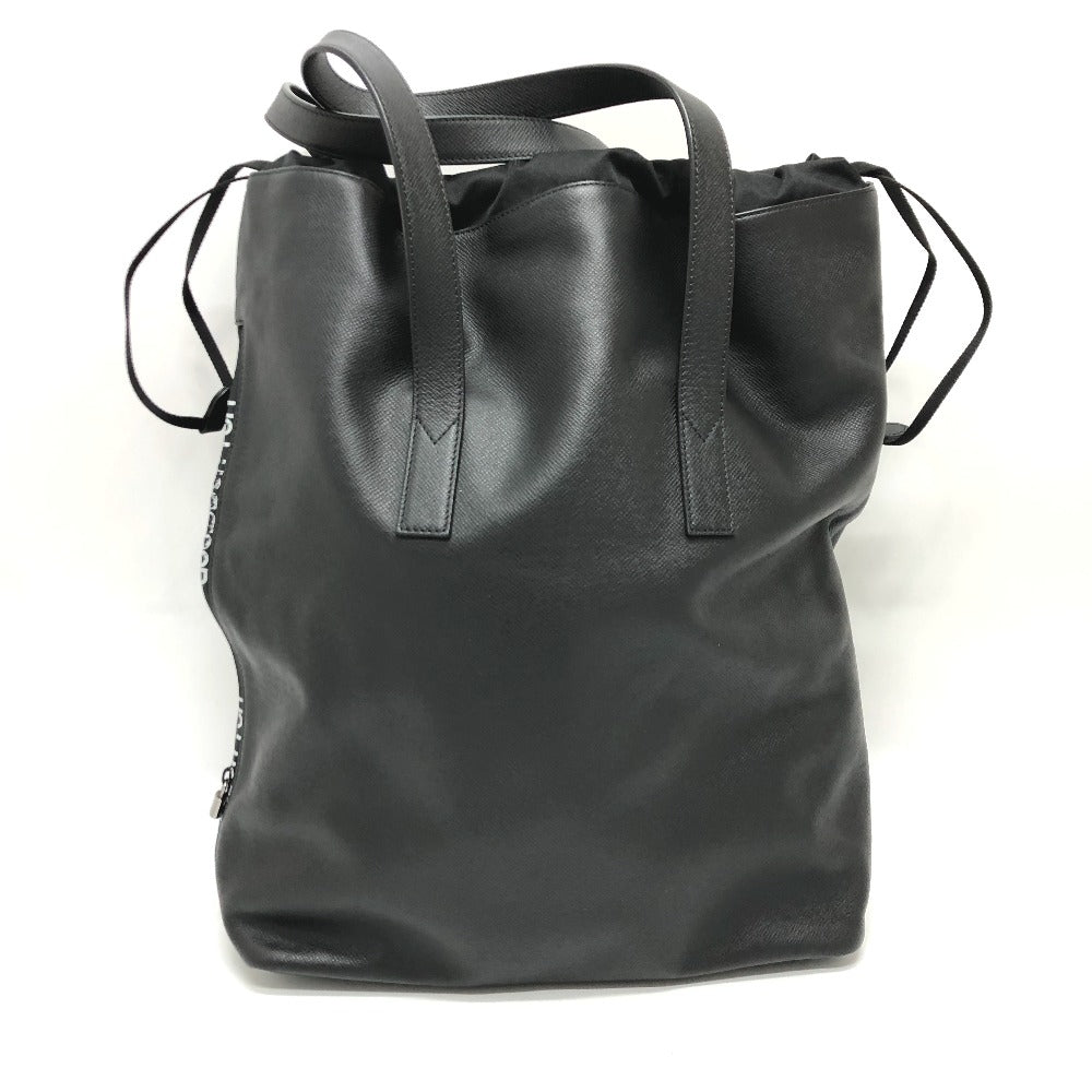 LOUIS VUITTON Tote Bag M59203 Calf leather SilverMetal Mahina Bella Women Used Authentic