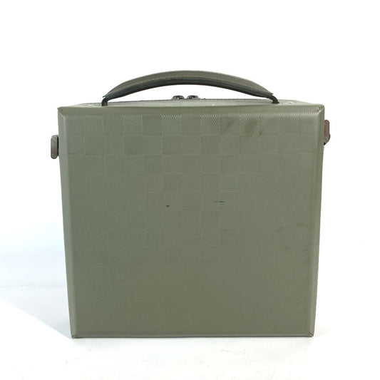 LOUIS VUITTON Handbag M92159 leather khaki Damie Grasset Blues Women Used Authentic