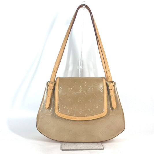 LOUIS VUITTON Shoulder Bag Monogram Vernis Canvas beige Monogram Vernis Biscayne Bay GM Women Used Authentic