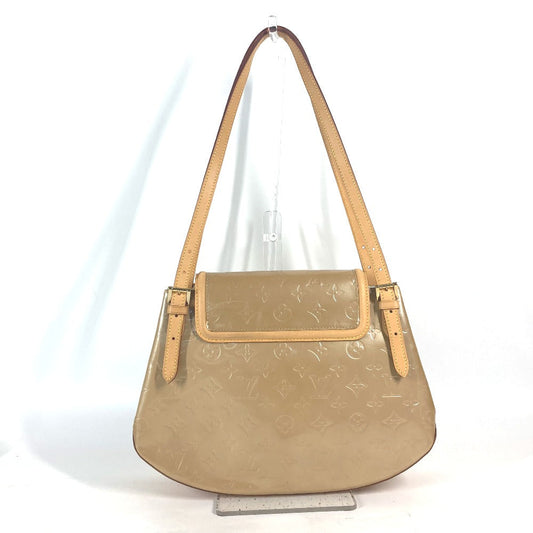 LOUIS VUITTON Shoulder Bag Monogram Vernis Canvas beige Monogram Vernis Biscayne Bay GM Women Used Authentic
