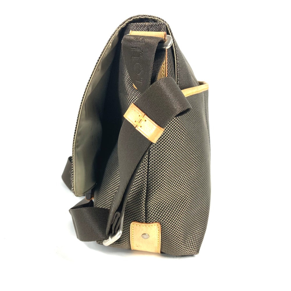 LOUIS VUITTON Shoulder Bag M93077 Damier Jean Canvas khaki Damier Jean Roux mens Used Authentic