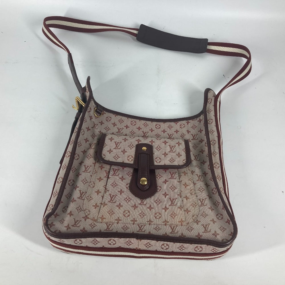 LOUIS VUITTON Shoulder Bag M92321 Monogram mini canvas Red Monogram mini Buzas Marie Kate Women Used Authentic
