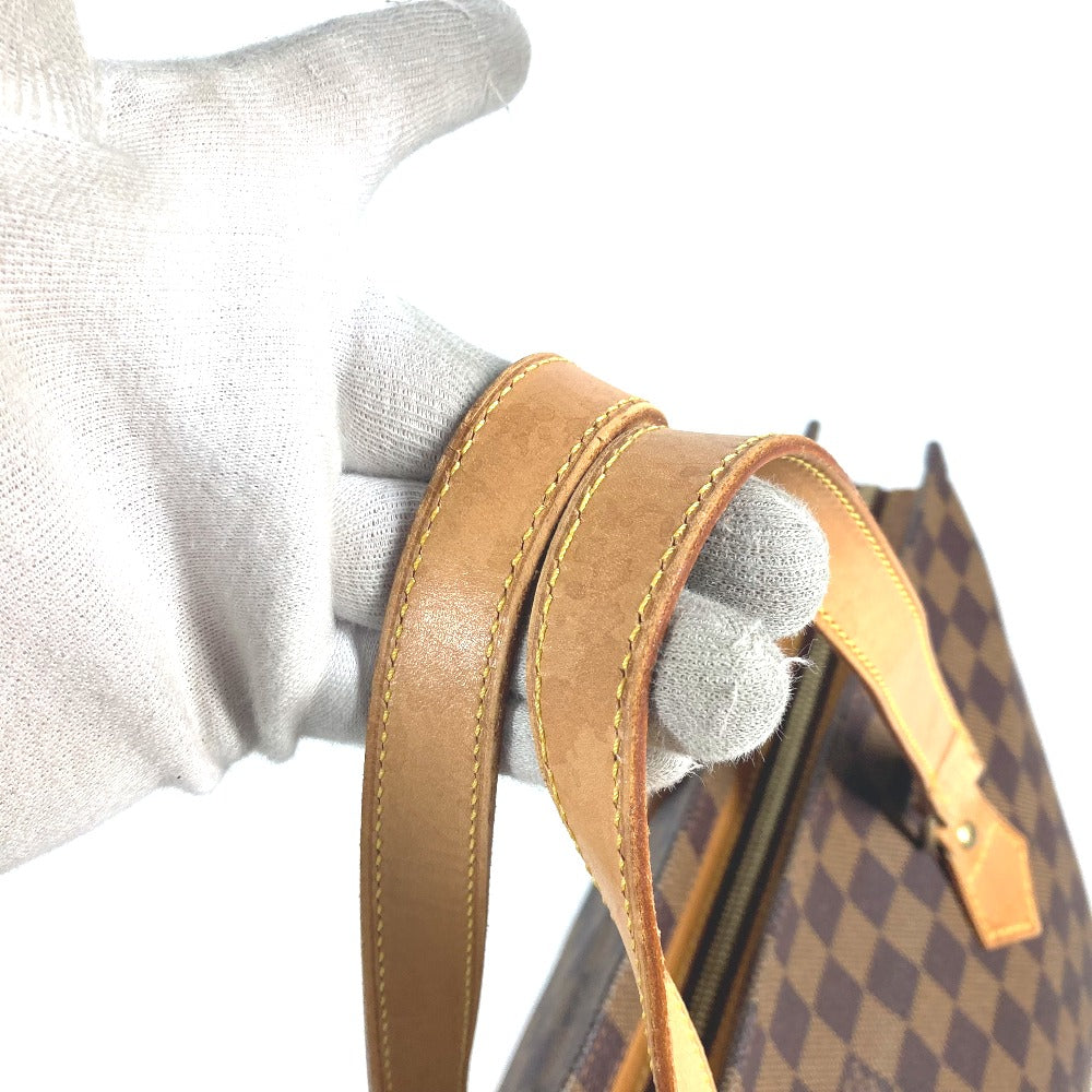 LOUIS VUITTON Shoulder Bag N99037 Damier canvas Brown Damier Columbine Women Used Authentic