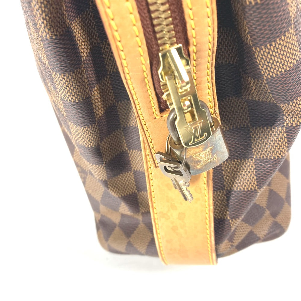 LOUIS VUITTON Shoulder Bag N99037 Damier canvas Brown Damier Columbine Women Used Authentic