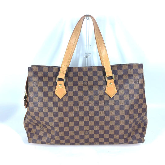 LOUIS VUITTON Shoulder Bag N99037 Damier canvas Brown Damier Columbine Women Used Authentic