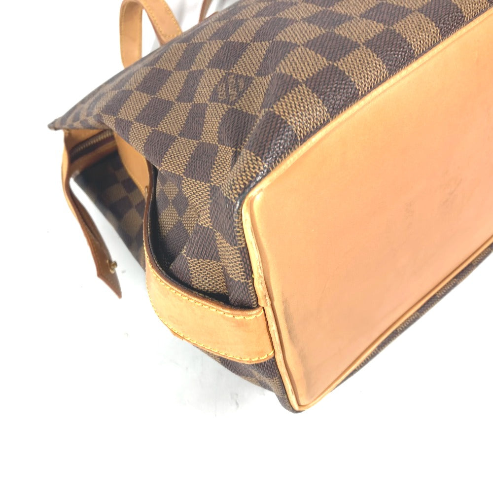 LOUIS VUITTON Shoulder Bag N99037 Damier canvas Brown Damier Columbine Women Used Authentic