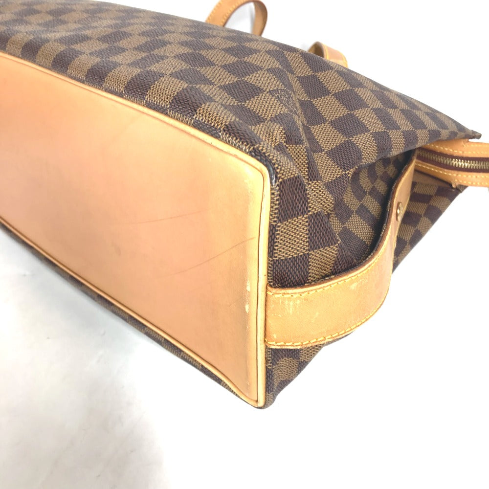 LOUIS VUITTON Shoulder Bag N99037 Damier canvas Brown Damier Columbine Women Used Authentic