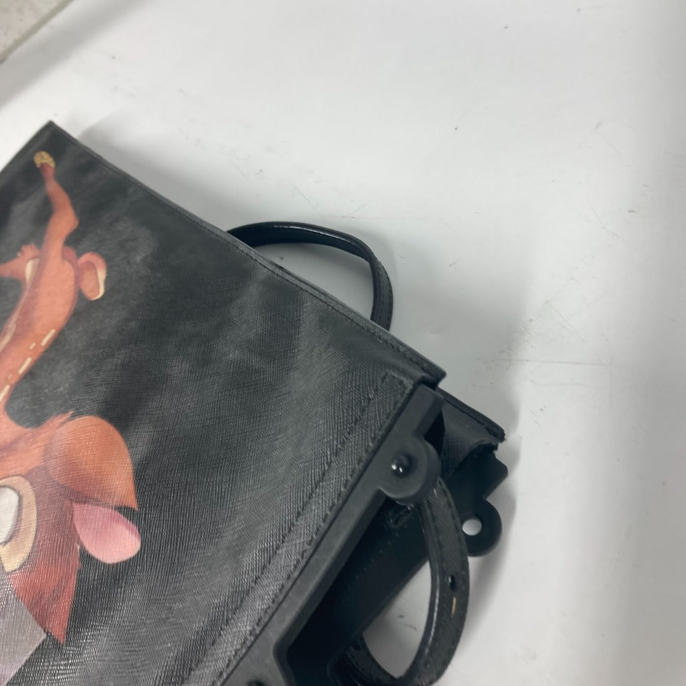 GIVENCHY Shoulder Bag PVC / Leather black Disney DISNEY collaboration Bambi