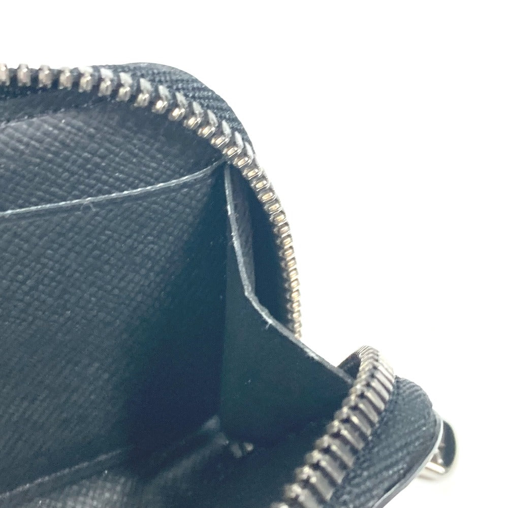 LOUIS VUITTON Coin case M63536 Monogram Eclipse Canvas black Monogram Eclipse Portemonejour mens Used Authentic