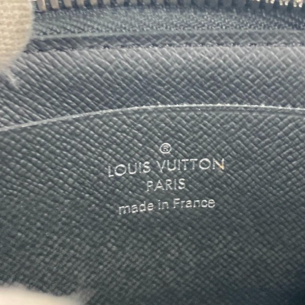 LOUIS VUITTON Coin case M63536 Monogram Eclipse Canvas black Monogram Eclipse Portemonejour mens Used Authentic