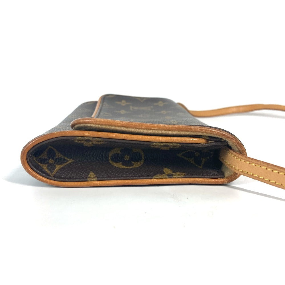 LOUIS VUITTON Shoulder Bag M51852 Monogram canvas Brown Monogram Pochette Twin GM