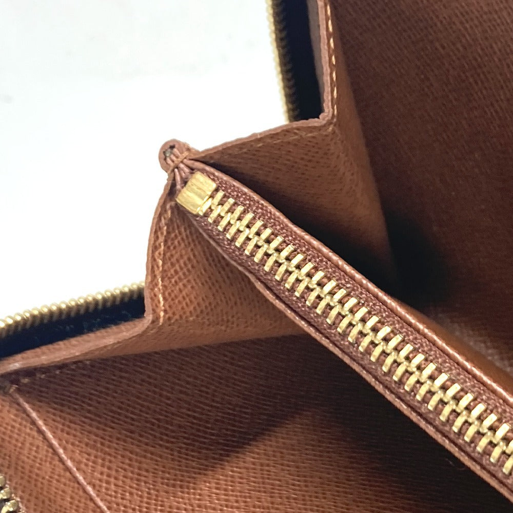 LOUIS VUITTON Long Wallet Purse M61729 Monogram canvas Brown Monogram panda Porto Monezup