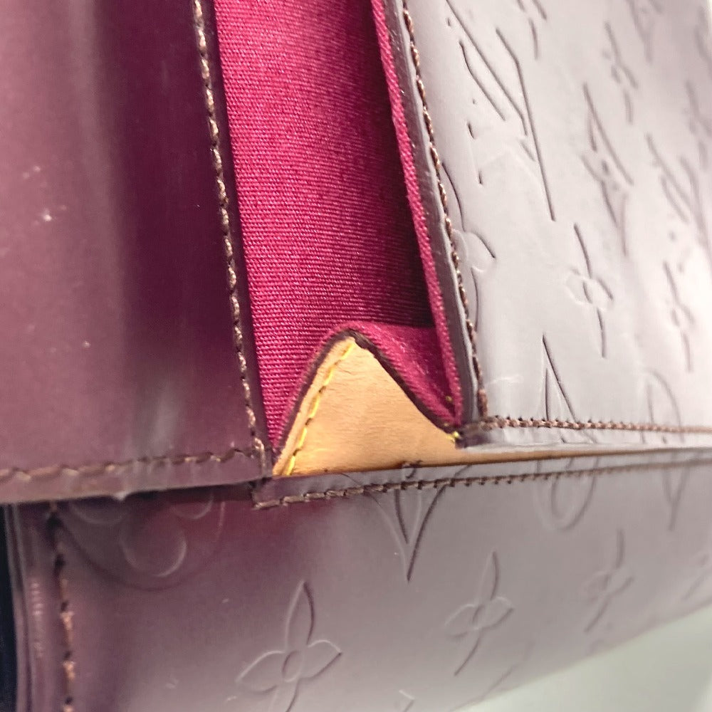LOUIS VUITTON Shoulder Bag M55126 Monogram mat leather purple Monogram mat Alston
