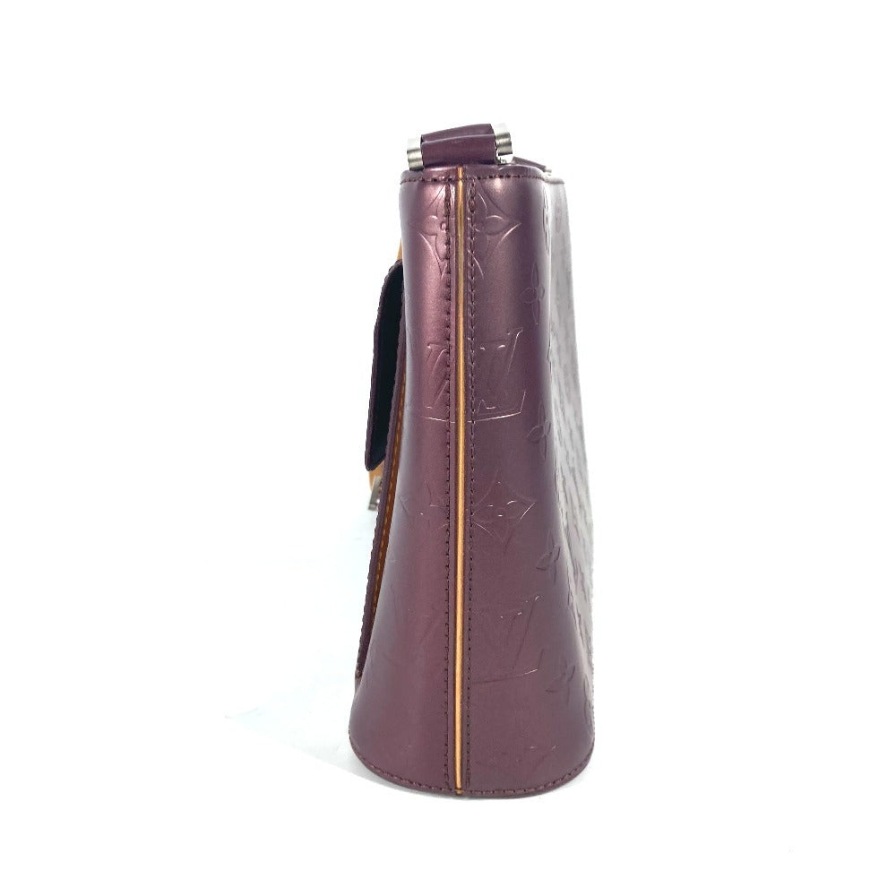 LOUIS VUITTON Shoulder Bag M55126 Monogram mat leather purple Monogram mat Alston