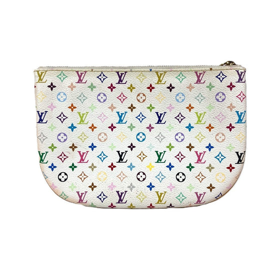 LOUIS VUITTON Pouch M60027 Monogram multicolor canvas white Monogram multicolor Pochette GM