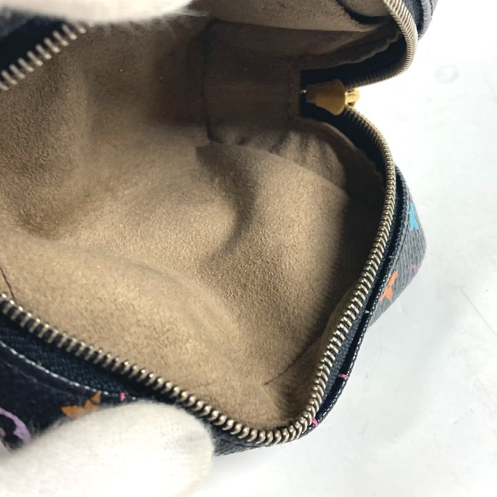 LOUIS VUITTON Pouch M58034 Monogram multicolor canvas black Monogram multicolor Truth Wapiti Women Used Authentic