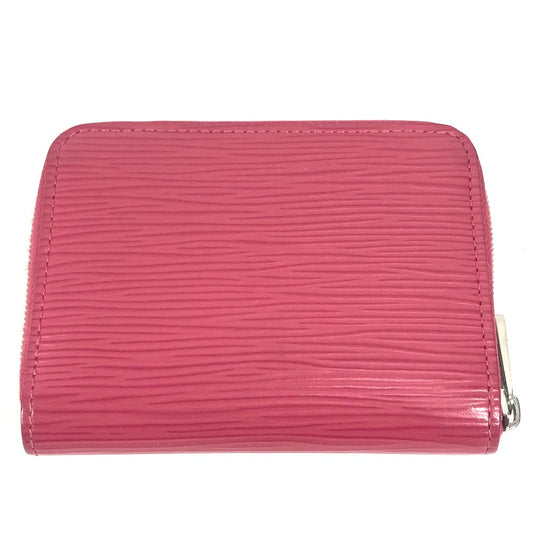 LOUIS VUITTON Coin case M60383 Epi Leather pink Epi Zip around purse