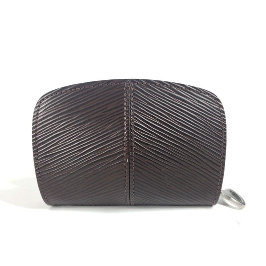 LOUIS VUITTON Coin case M6344D Epi Leather Brown Epi Portefeuille Epi Z