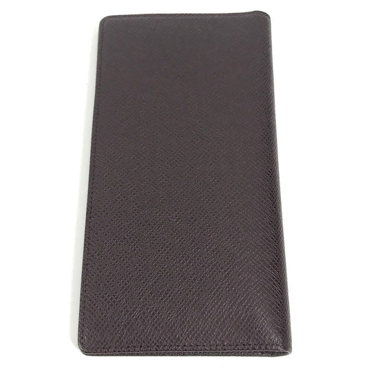 LOUIS VUITTON Long Wallet Purse M30396 Taiga Leather purple Taiga Porto Valur Cult Credit