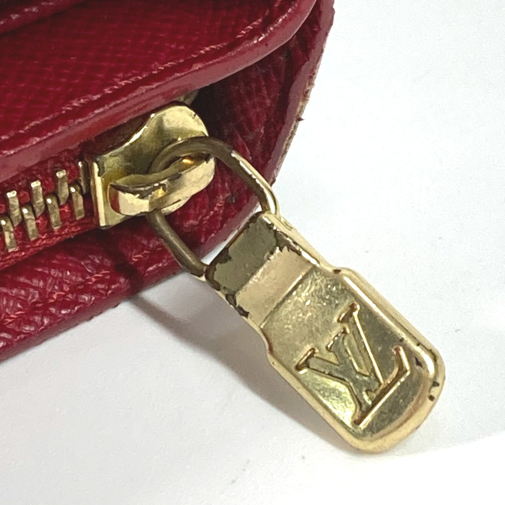 LOUIS VUITTON Folded wallet M95005 Monogram canvas Brown Monogram Cherry by Takashi Murakami Compact zip unisex(Unisex) Used Authentic