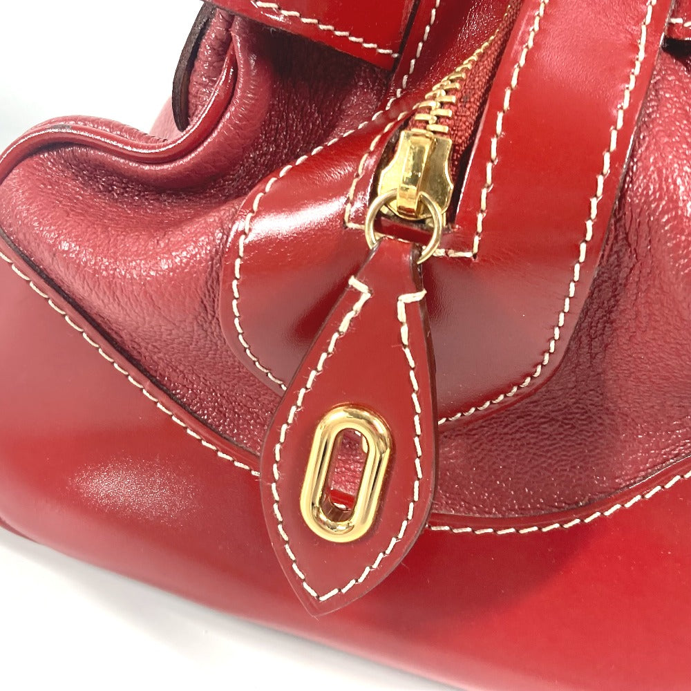 LOUIS VUITTON Shoulder Bag M95866 Suhari leather Red Suhari Radiu Women Used Authentic