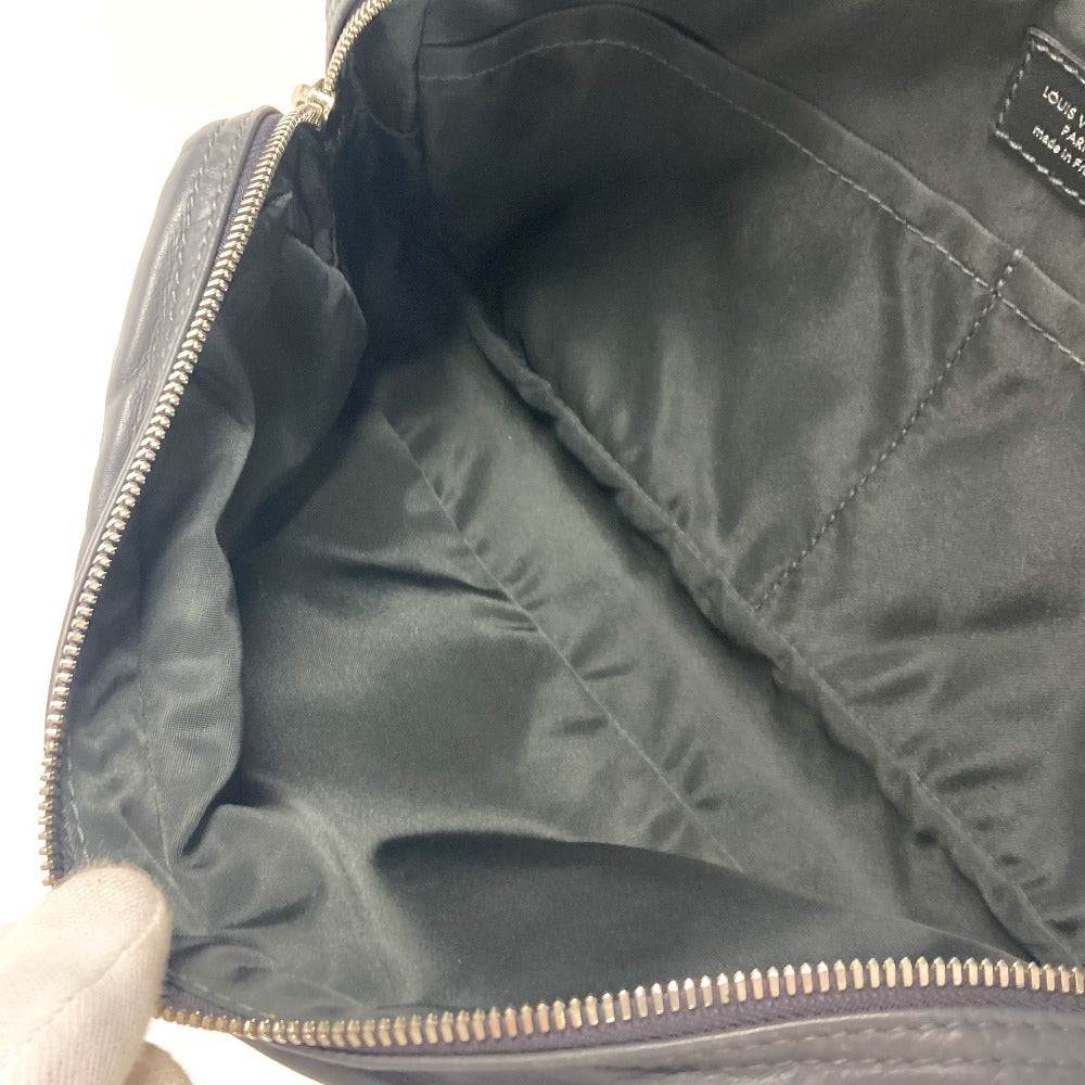 LOUIS VUITTON Sling bag M50445 leather gray V line Fast unisex(Unisex) Used Authentic