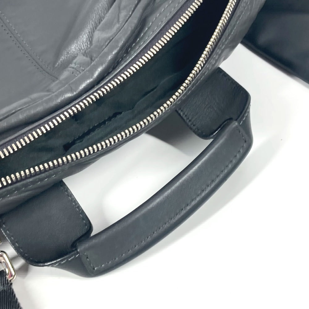 LOUIS VUITTON Sling bag M50445 leather gray V line Fast unisex(Unisex) Used Authentic