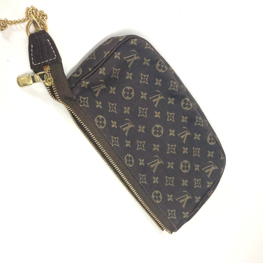 LOUIS VUITTON Shoulder Bag M95226 Monogram mini canvas Brown Monogram mini BucketPM Women Used Authentic