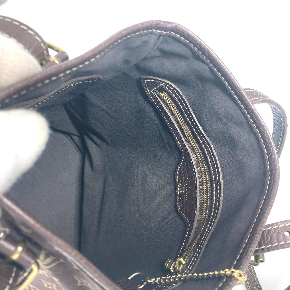 LOUIS VUITTON Shoulder Bag M95226 Monogram mini canvas Brown Monogram mini BucketPM Women Used Authentic