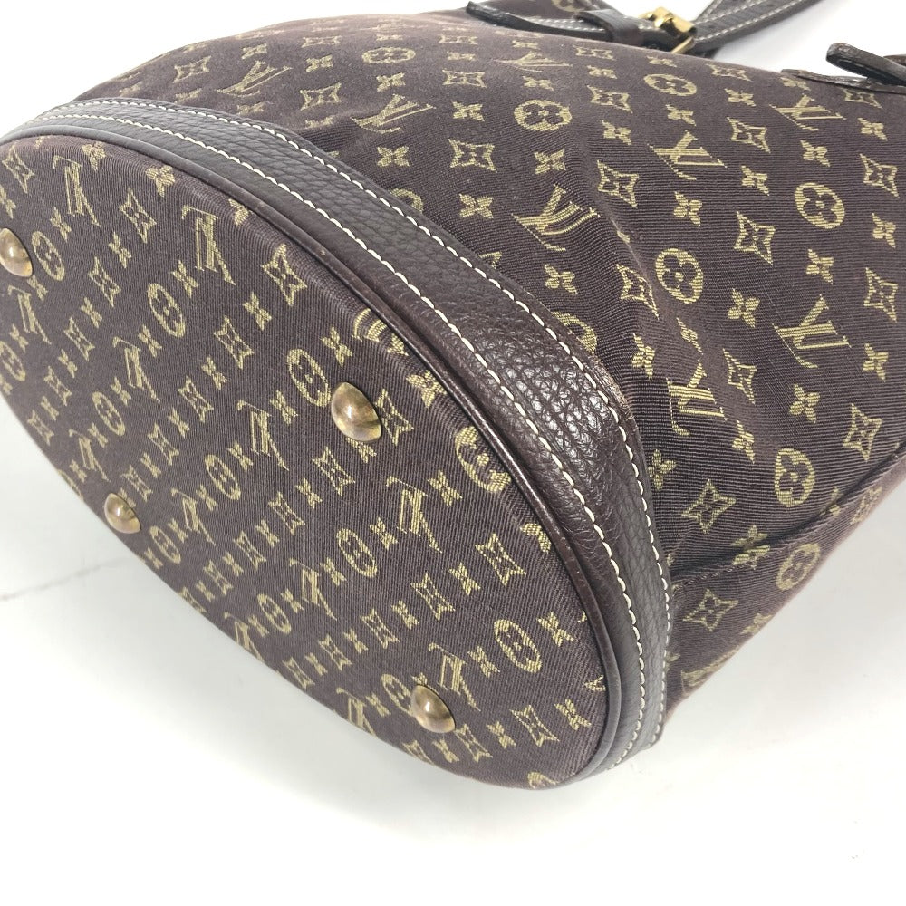 LOUIS VUITTON Shoulder Bag M95226 Monogram mini canvas Brown Monogram mini BucketPM Women Used Authentic
