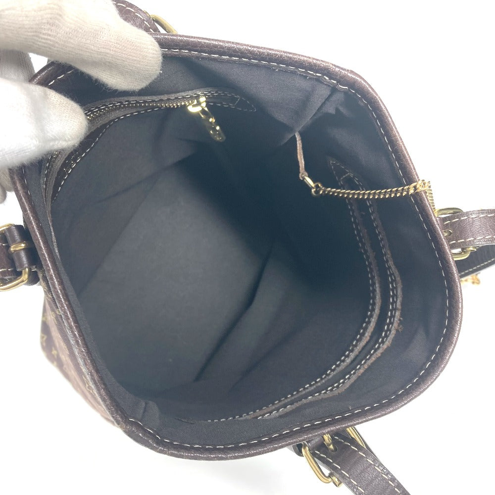 LOUIS VUITTON Shoulder Bag M95226 Monogram mini canvas Brown Monogram mini BucketPM Women Used Authentic