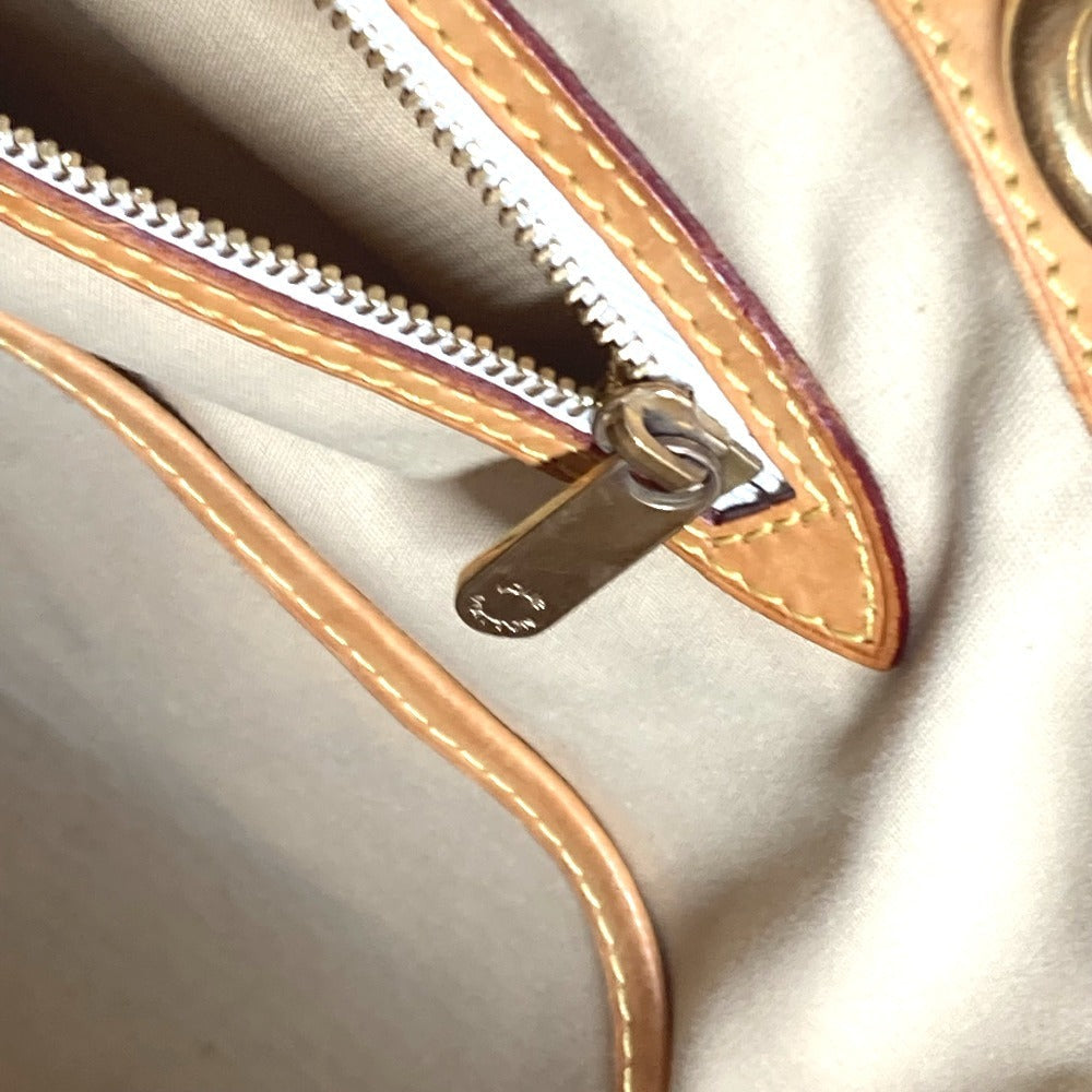 LOUIS VUITTON Shoulder Bag Damier Azur Canvas white Damier Azur Pomplon Women Used Authentic
