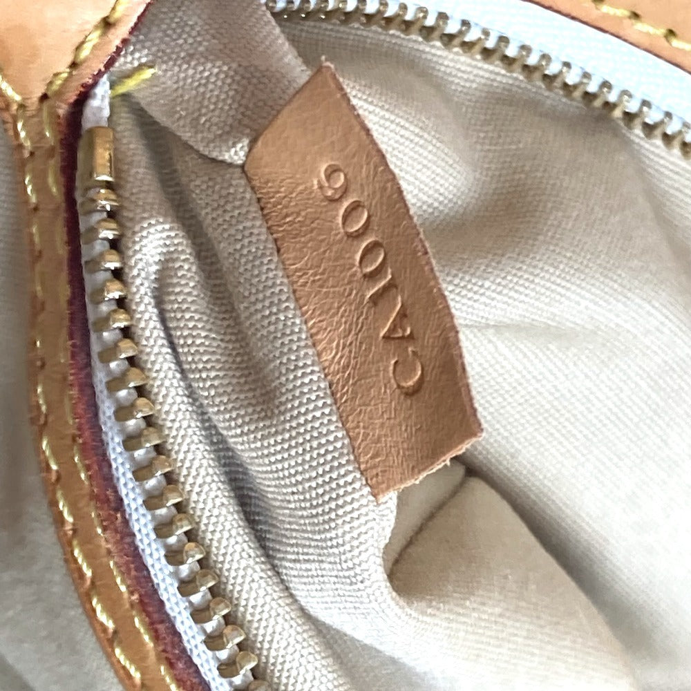 LOUIS VUITTON Shoulder Bag Damier Azur Canvas white Damier Azur Pomplon Women Used Authentic