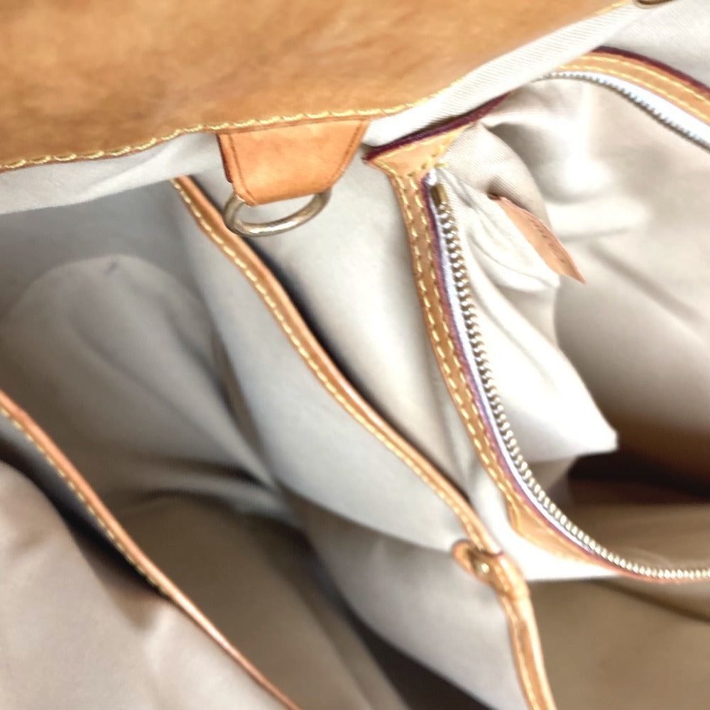 LOUIS VUITTON Shoulder Bag Damier Azur Canvas white Damier Azur Pomplon Women Used Authentic
