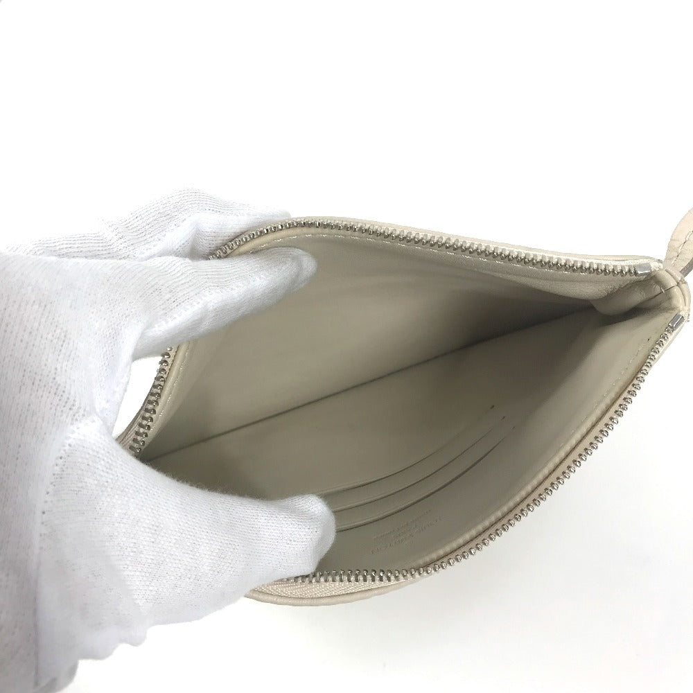 LOUIS VUITTON Shoulder Bag M94275 monogram mahina leather beige Monogram Mahina Serene PM Women Used Authentic