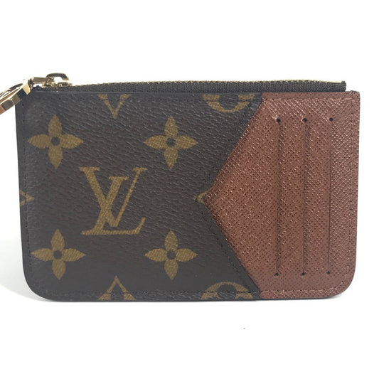 LOUIS VUITTON Coin case M81880 Monogram canvas Brown Monogram Card Case Porto Cult Romy
