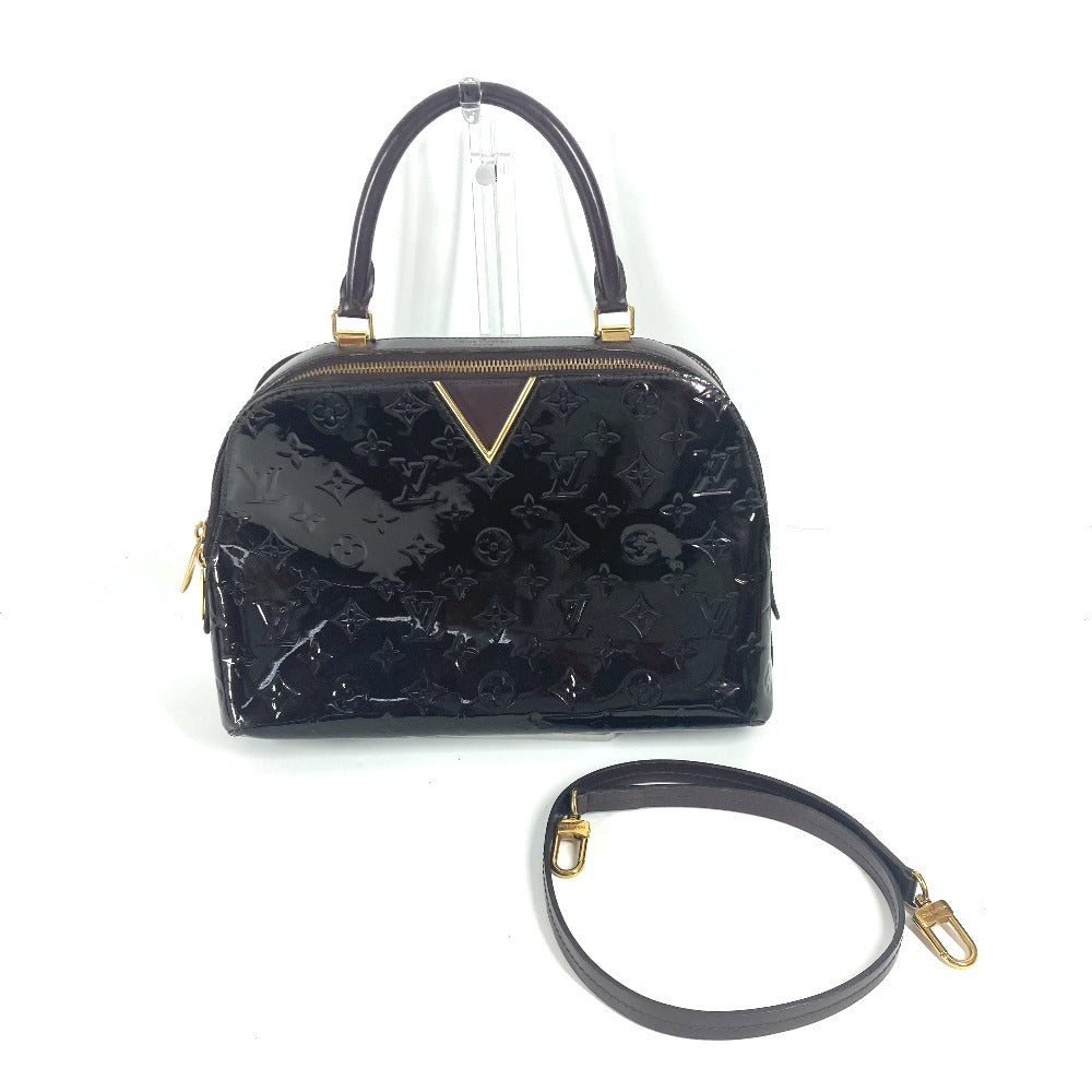 LOUIS VUITTON Handbag M42693 Monogram Vernis purple Monogram Vernis Melrose