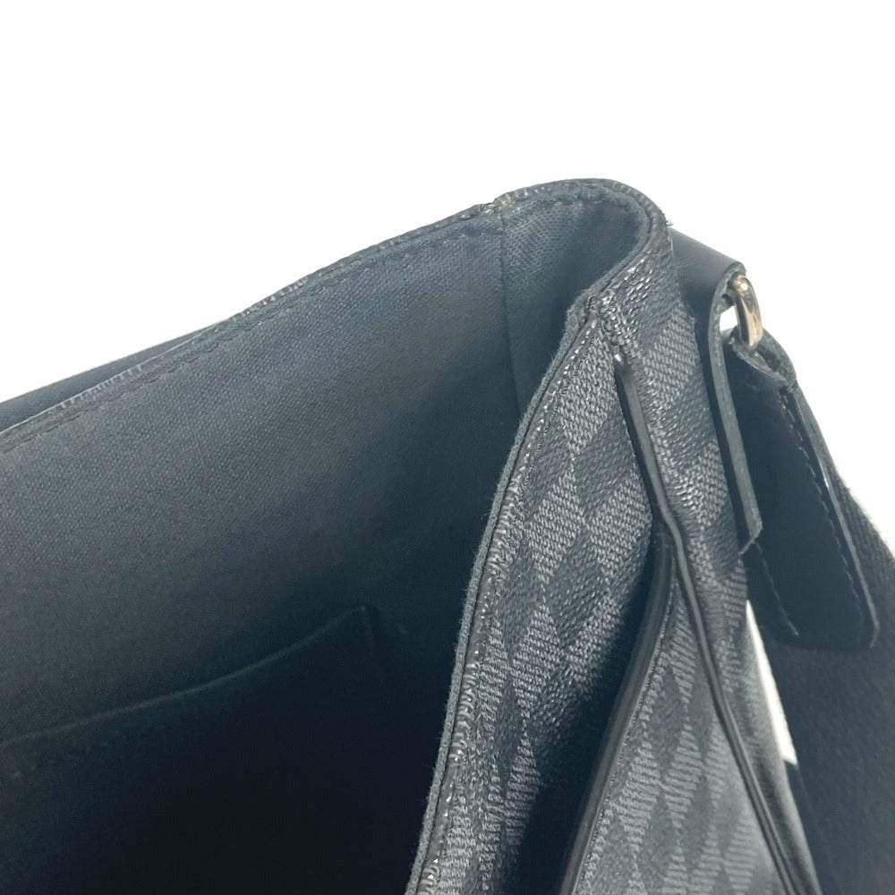 LOUIS VUITTON Shoulder Bag N58029 Damier Grafitto Canvas black Damier Grafitte Daniel MM