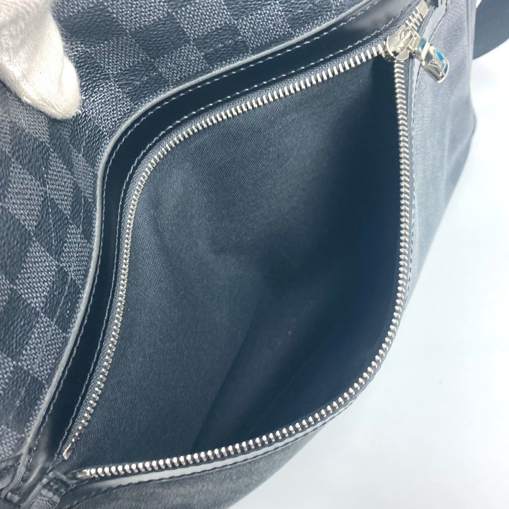 LOUIS VUITTON Shoulder Bag N58029 Damier Grafitto Canvas black Damier Grafitte Daniel MM