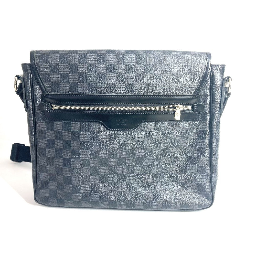 LOUIS VUITTON Shoulder Bag N58029 Damier Grafitto Canvas black Damier Grafitte Daniel MM
