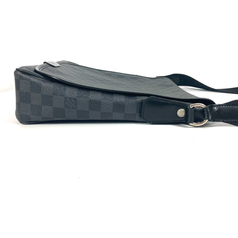 LOUIS VUITTON Shoulder Bag N58029 Damier Grafitto Canvas black Damier Grafitte Daniel MM